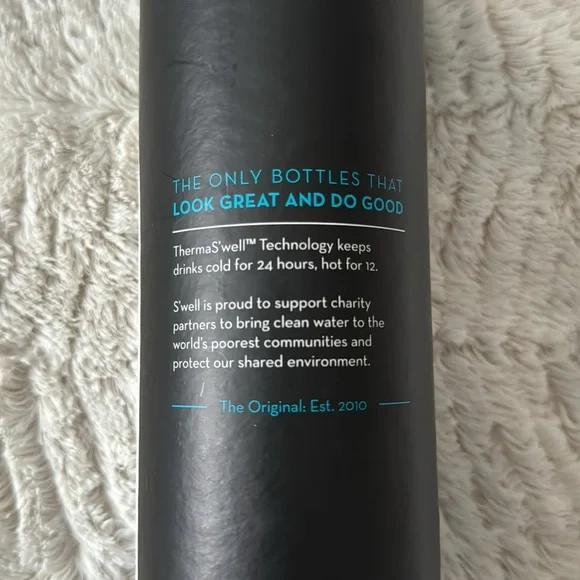 S'well 17oz Blue Granite Stainless Steel Bottle - Picture 7 of 11